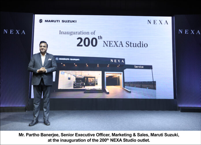 Maruti Suzuki NEXA Footprint Crosses 200th Studio!