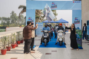 Suzuki Motorcycle Enters Sikkim - Hosts Mileage Contest IN Punjab (1)