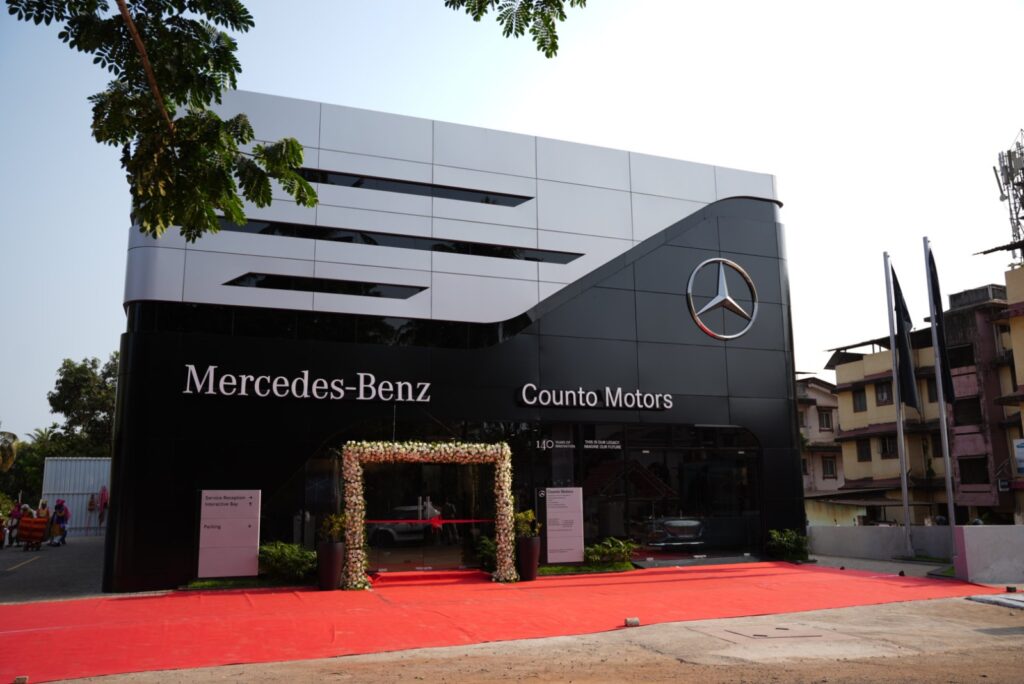 Inauguration of Mercedes-Benz's state of the art luxury service facility in Margao, Goa