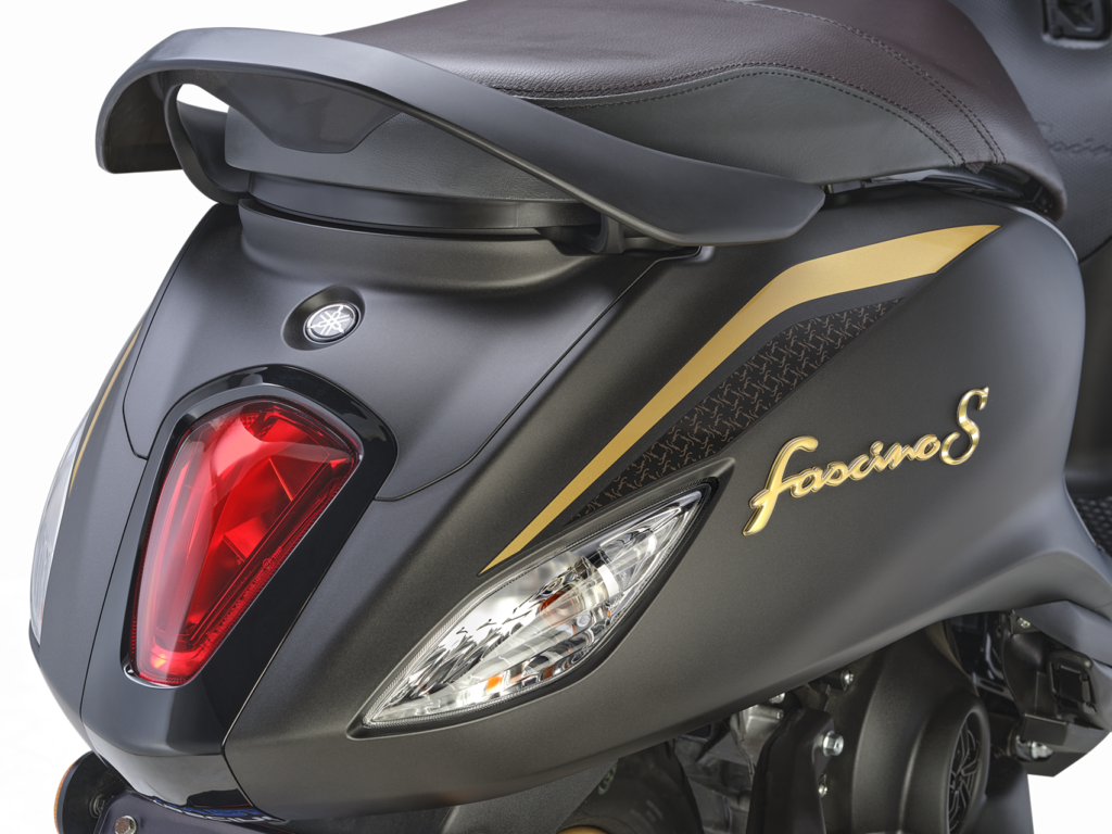 2026 Yamaha Fascino 125 Facelift Matte Black