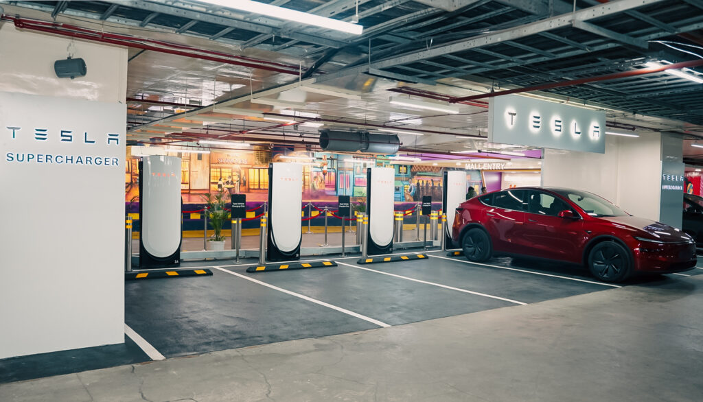 Tesla Charging Station in Navi Mumbai At Nexus Seawoods