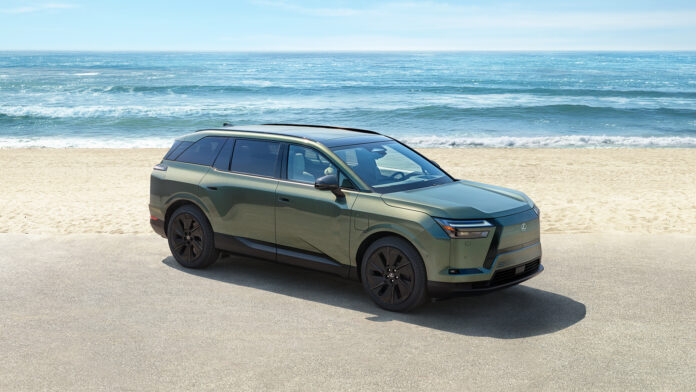 All Electric Lexus TZ Three Row SUV Revealed! (1)