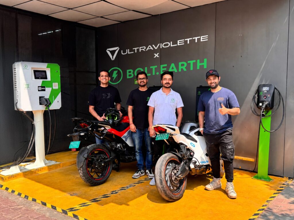 Ultraviolette and Bolt.Earth Ramp Up Type-6 DC Fast-Charging Network 