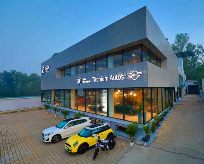 Mini Reaches Jharkhand - Titanium Autos Showroom In Ranchi