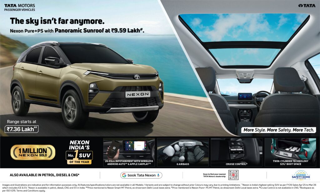 tata Nexon Pure+ PS Key Visual