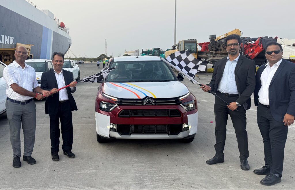 Stellantis India Reinforces ‘Make in India, Make for the World’ Ambition with 10,000th Citroën export to South Africa