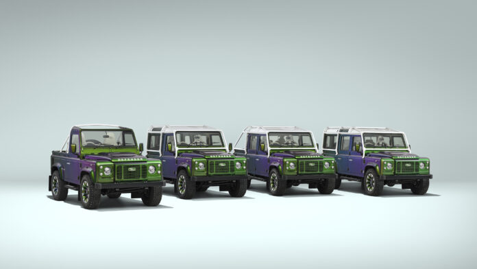 COLOUR-CHANGING CLASSIC DEFENDER V8 FAMILY INTRODUCES NEW DOUBLE CAB OPTION