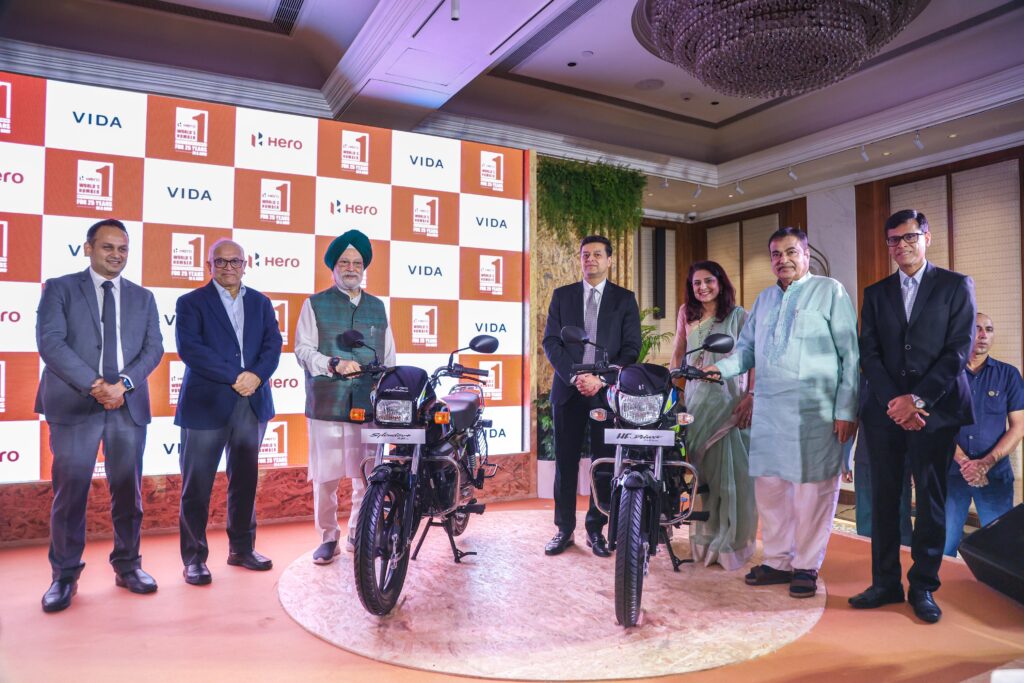 Hero First Flex Fuel Motorcycles Launched 