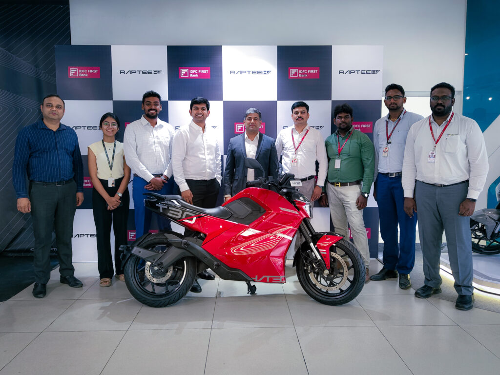 Raptee.HV Partners with IDFC FIRST Bank