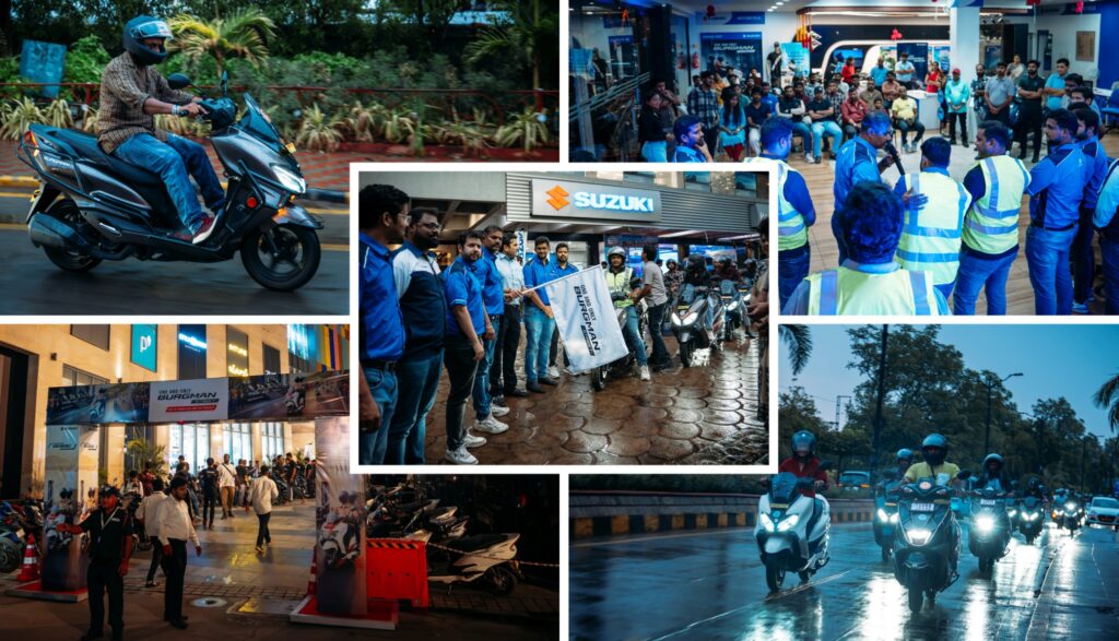Suzuk Hosts ‘Burgman & Avenis Hangout Parade’ in Hyderabad