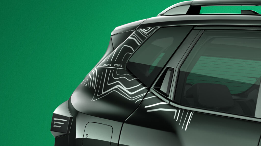 renault Adventure Decal - Duster Adventure Edition - Green