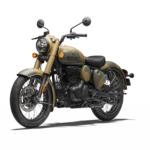 royal enfield Classic 350 - Commando Sand - Front Left View