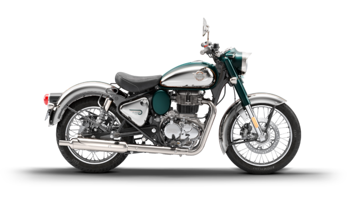Classic 350 - Emerald - Right Profile