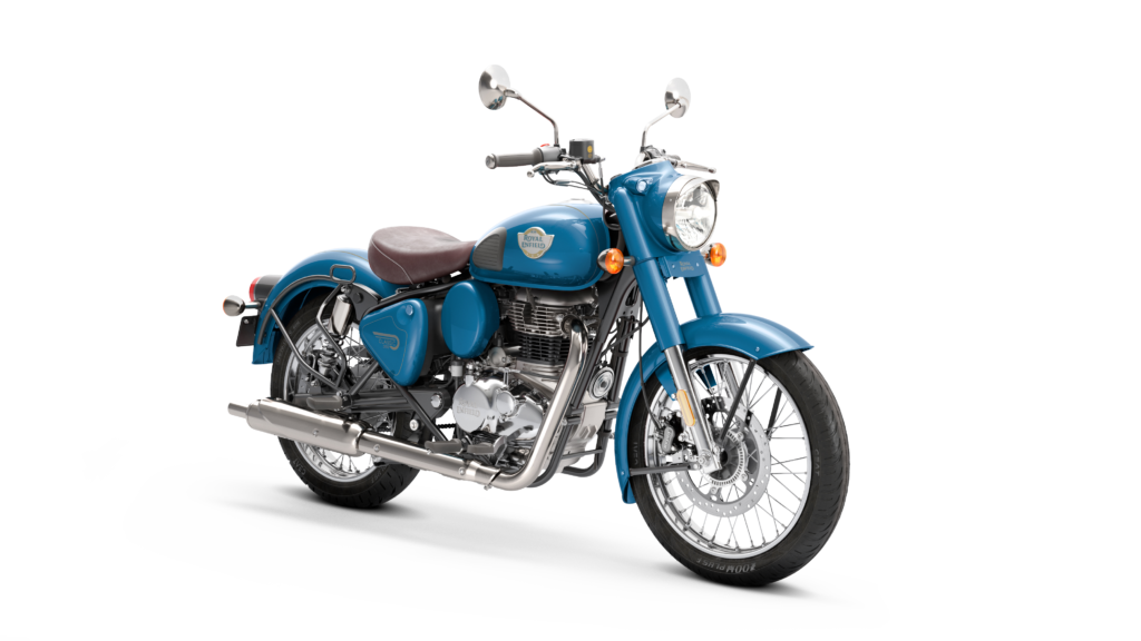 Classic 350 - Jodhpur Blue - Front Right View