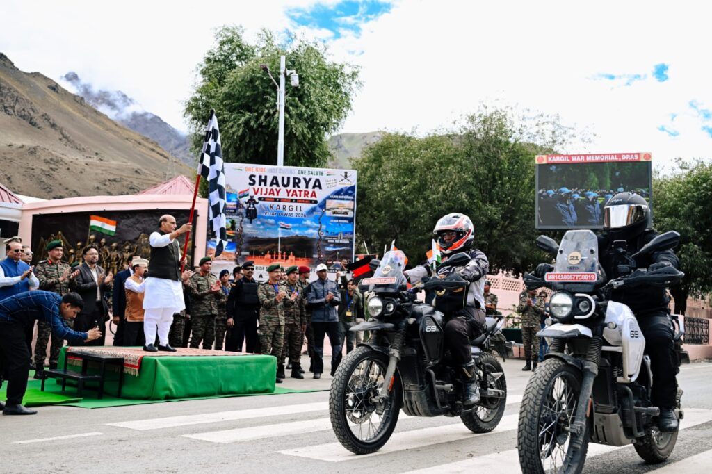 Jawa Yezdi Motorcycles' Shaurya Vijay Yatra CulminateD At Kargil War Memorial