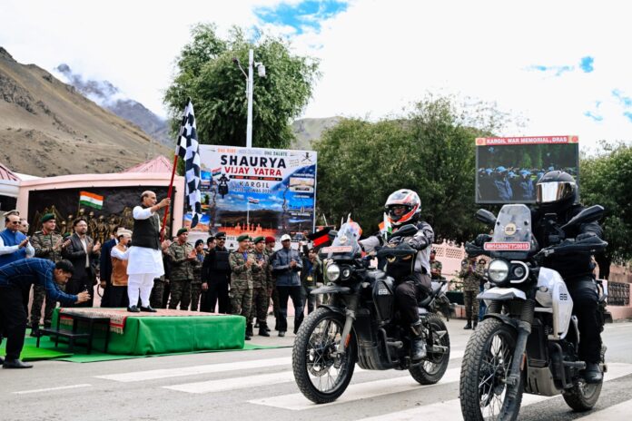 Jawa Yezdi Motorcycles' Shaurya Vijay Yatra CulminateD At Kargil War Memorial