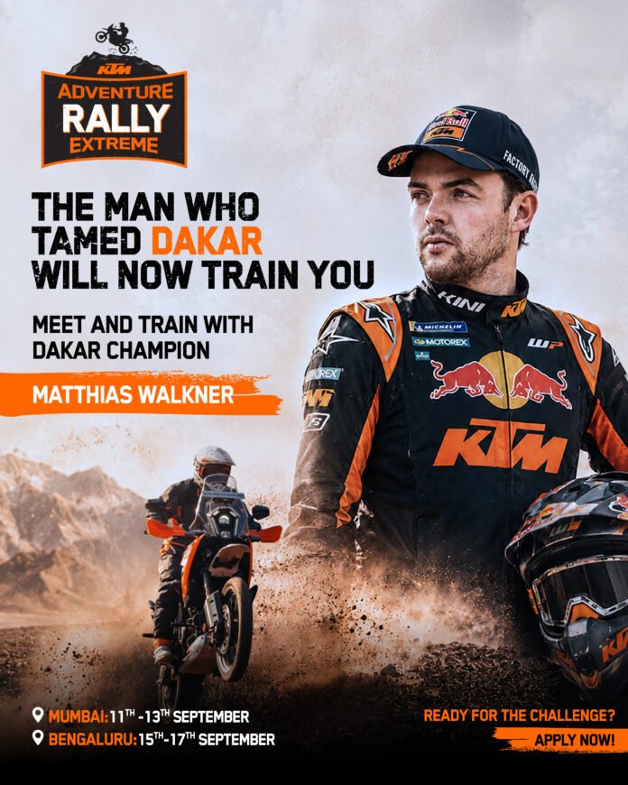 KTM ADVENTURE RALLY EXTREME: Ride, Train and Experience Dakar with Matthias Walkner