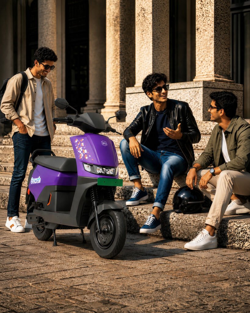 BGauss Oowah EV Scooter Range Launched For Gen Z (2)