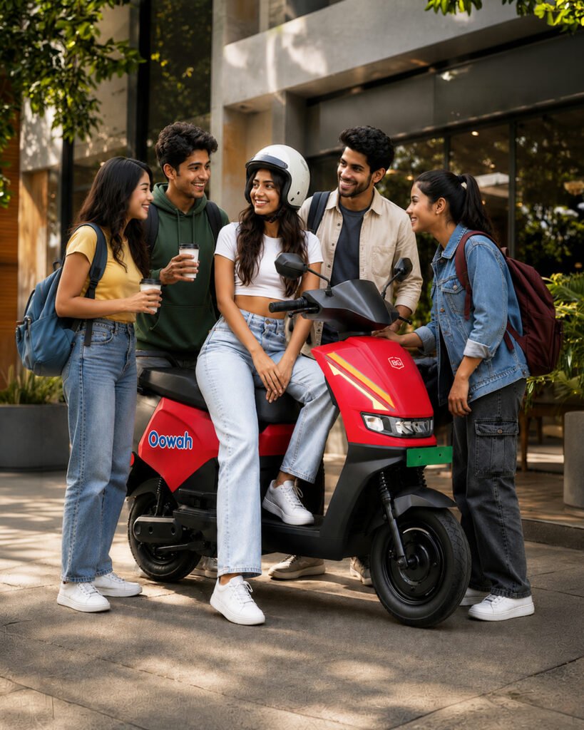 BGauss Oowah EV Scooter Range Launched For Gen Z (2)