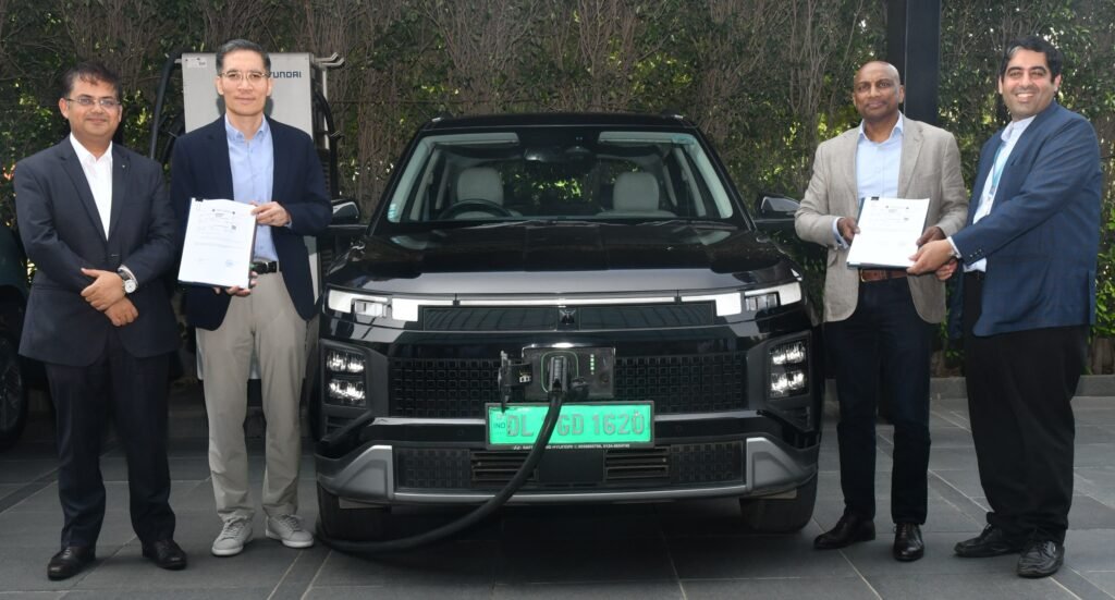 Hyundai & Jio-bp join Collab For EV Charging Network