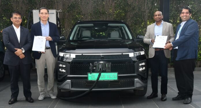 Hyundai & Jio-bp join Collab For EV Charging Network