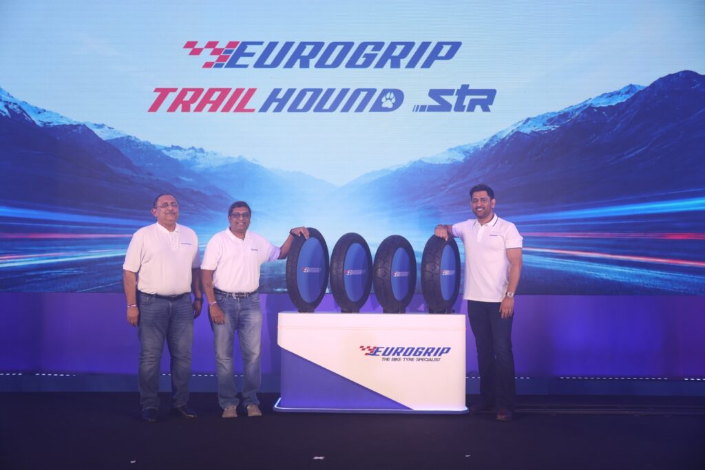 MS Dhoni Launches Eurogrip Touring Tyre (1)