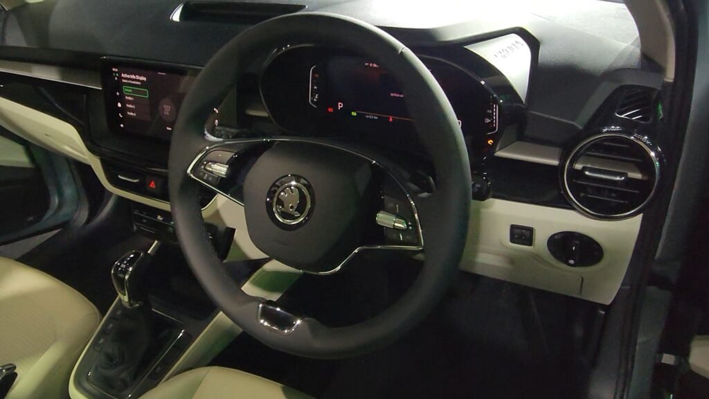 Updated Skoda Slavia sedan
