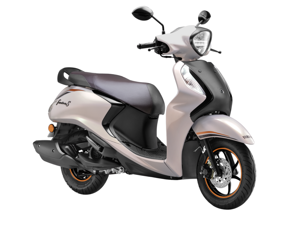 yamaha-Fascino S Metallic Orangish Gray SPL