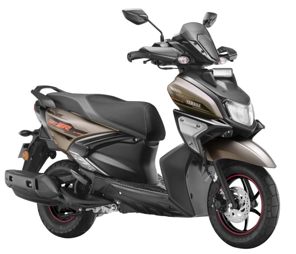 yamaha-RayZR Street Rally TFT Matte Titan