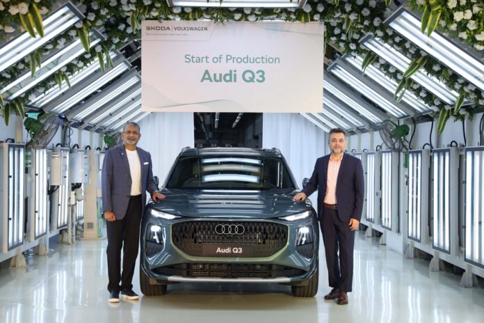 All-New 2026 Audi Q3 Assembly Begins At SAVWIPL Plant In Chhatrapati Sambhaji Nagar