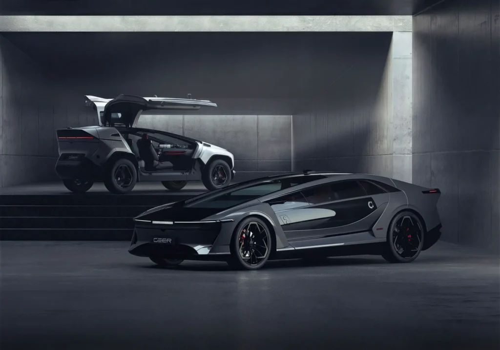 Saudi Arabia's CEER Automotive Brand Reveal Futuristic Electric Sedan and SUV!