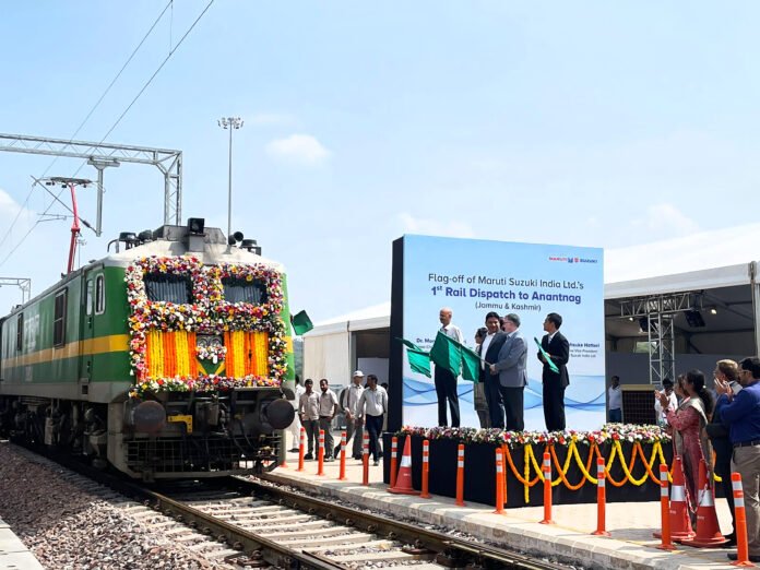 Maruti Suzuki achieves 1 million vehicle dispatches through its in-plant railway sidings