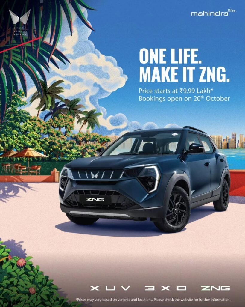2026 Mahindra 3X0 ZNG Launched With Turbo Engine