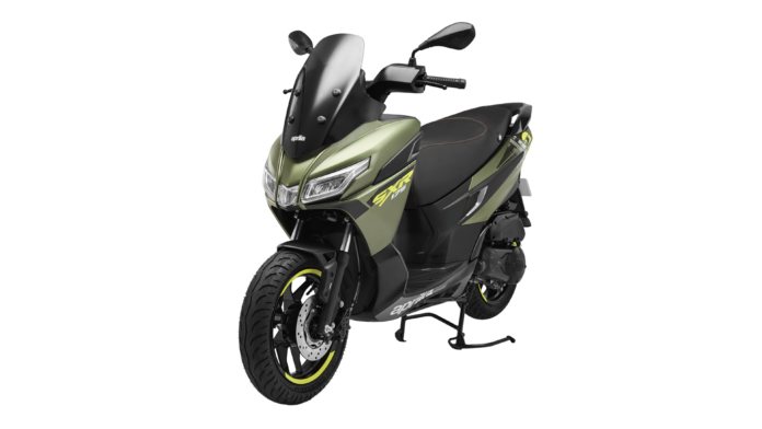 2026 aprilia SXR 175 Green