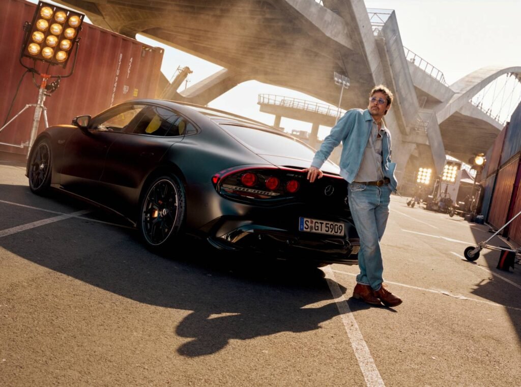 Brad Pitt Brand Ambassador For Mercedes-AMG GT 4-Door Coupé