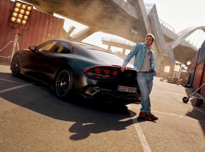 Brad Pitt Brand Ambassador For Mercedes-AMG GT 4-Door Coupé