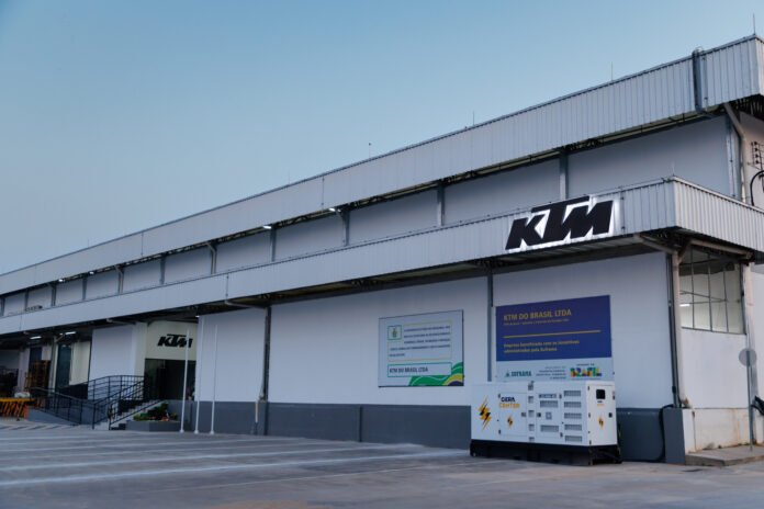 KTM Opens Brazil Manaus plant with capacity for 20,000 motorcycles!