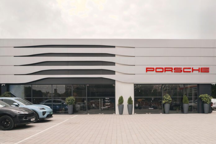 Porsche Centre Ahmedabad has relocated to a new facility