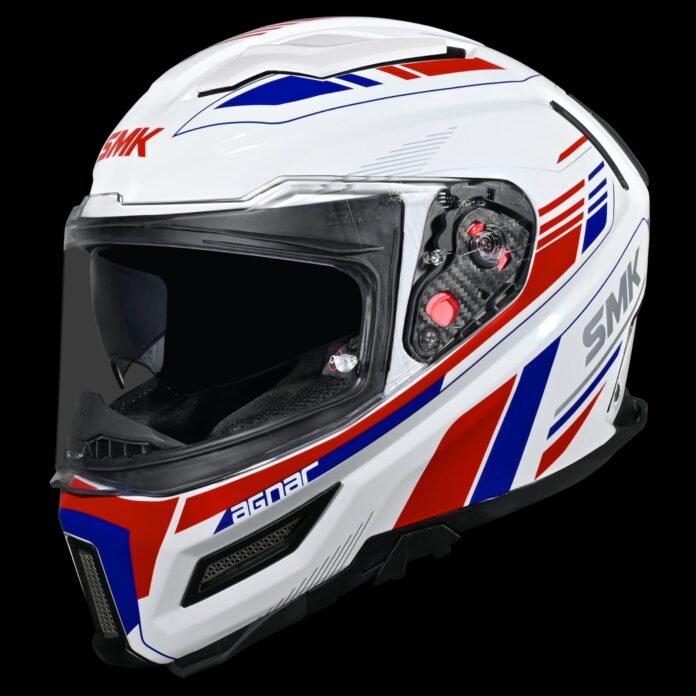 SMK Launches Agnar Revv - A New Decal for Its Agnar Full-Face Helmet (1)