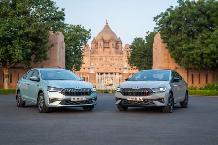 Škoda Slavia Prestige and Monte Carlo