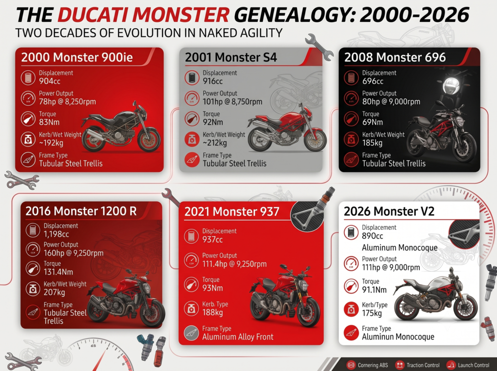 A Look At The Iconic Ducati Monster Legacy And How It Continues!