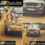 Jeep Renegade India Testing